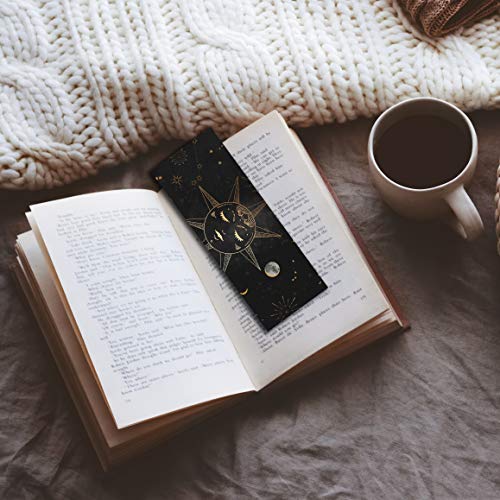 Astrologie, bladwijzerset, 4 bladwijzers, maan en sterren, cadeau voor vriendin, geschenk vrouw, bladwijzer papier - Image 3