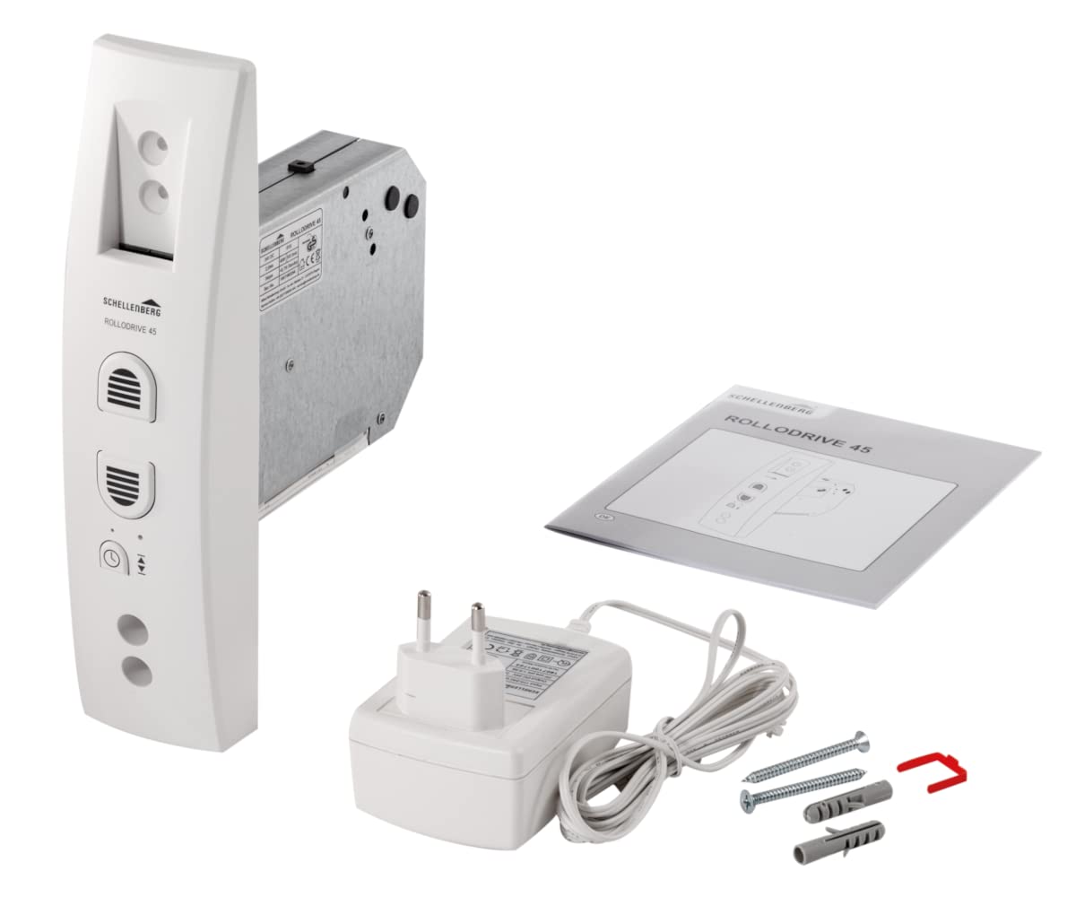 Contents of Schellenberg RolloDrive 45 package