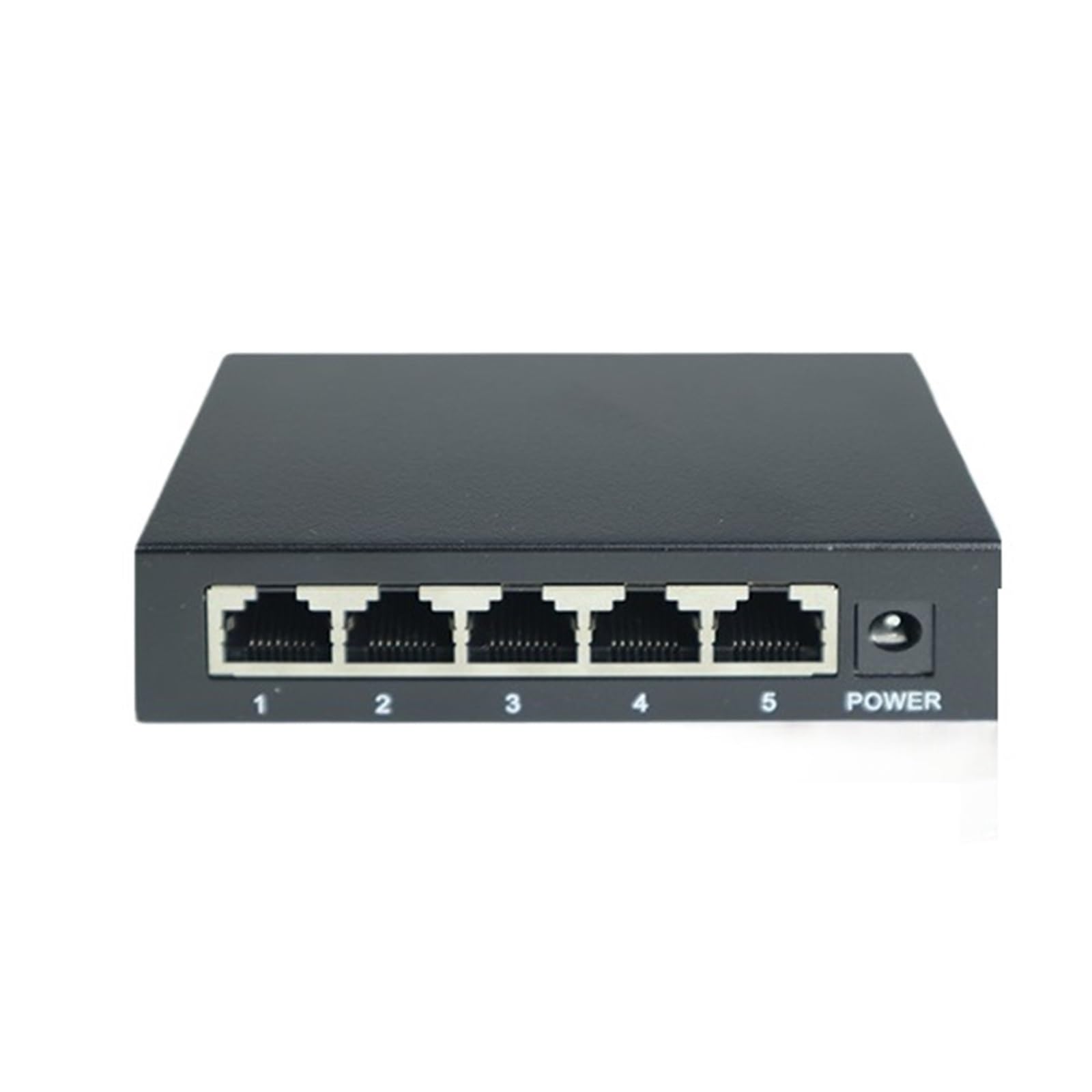 Commutateur Ethernet 4 8 ports 48 V PoE géré Gigabit AI Smart Network Switches 1000 mbps Fibra Optica Conmutador pour appareil photo (1000 m 5 ports POE)