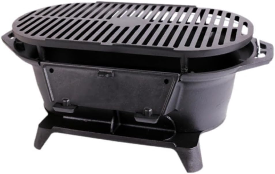 ステンレス製焚き火台 コンパクト 2WAY グリル 帆布製ケース付き 2WAY