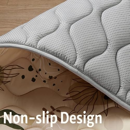 VTERLY Krabbelmatte Spielmatte Baby Faltbar, 127x127cm Baby Play Mat für Laufgitter, Extra Dick & Weich, rutschfeste Unterseite, Maschinenwaschbar & Tragbar