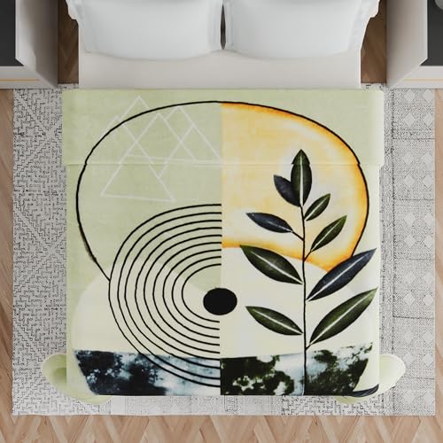Image of Signature Special Limited Edition Super Soft Double Layered Blanket - 1100 GSM Winter Luxury - Reversible, Ultra Warm & Plush - King & Single Bed (Modern Serinity, Double)