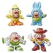 Mr Potato Head Disney/Pixar Toy Story Mini 4 Pack Buzz, Woody, Ducky, Bunny Figures Toy for Kids Ages 2 & Up