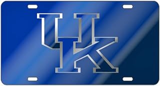 Kentucky Wildcats Royal"UK" Laser Cut License Plate