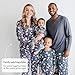 Little Sleepies Pajamas for Baby Boys & Girls, Viscose from Bamboo Baby Pajamas, Snug Baby Sleeper, Toddler PJs, 2-Way Zipper, Blue To the Moon & Back, 0-3M