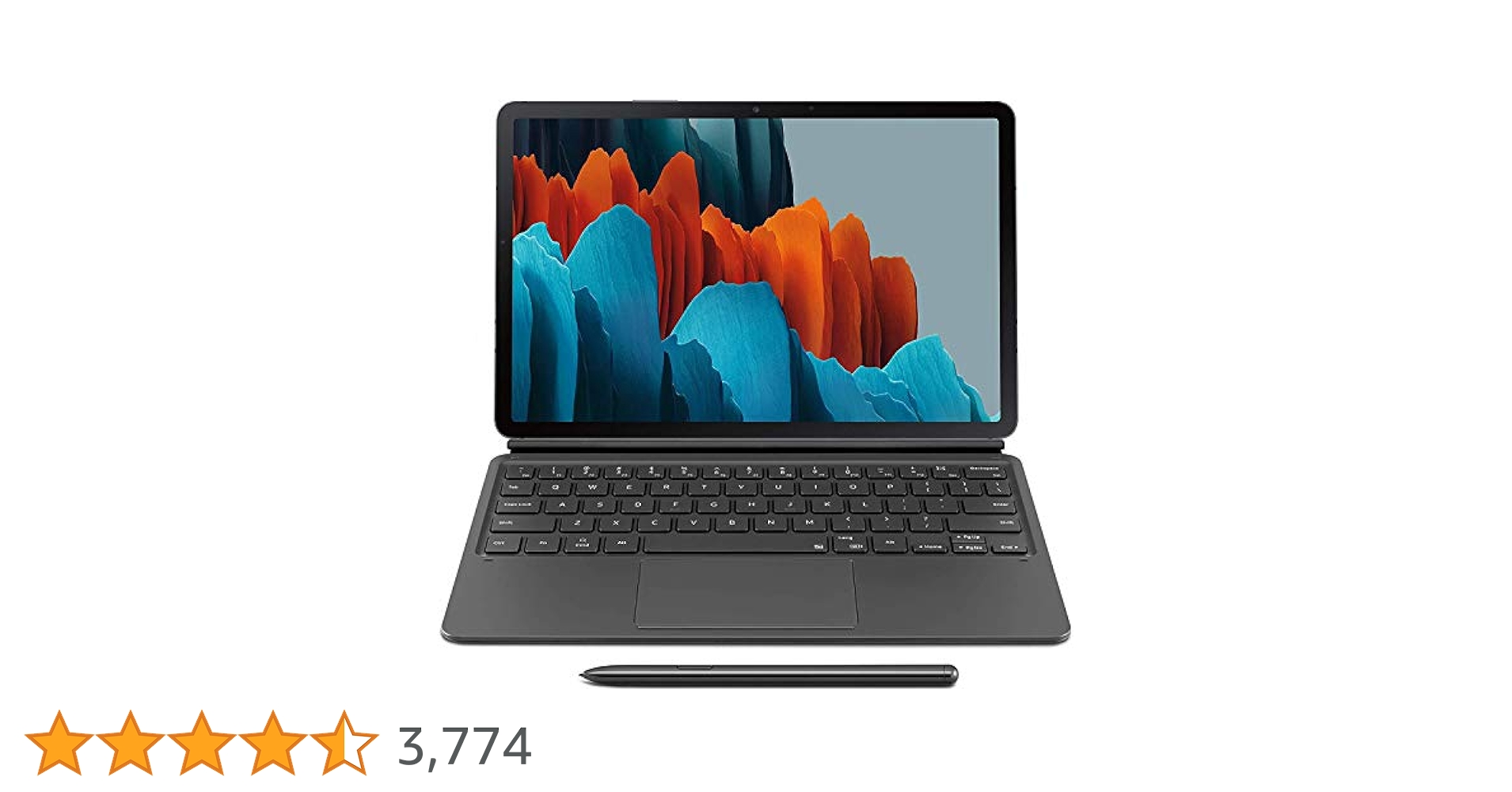 SAMSUNG - 【新品】Galaxy Tab S7 Book Cover Keyboard SAMSUNG Original Galaxy Tab S7 Book Cover Keyboard for
