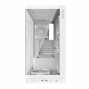 【全種・ケースなし】ベルサイユのばら パブミラー 6500X ミッドタワー デュアルチャンバー PC ケース - ホワイト