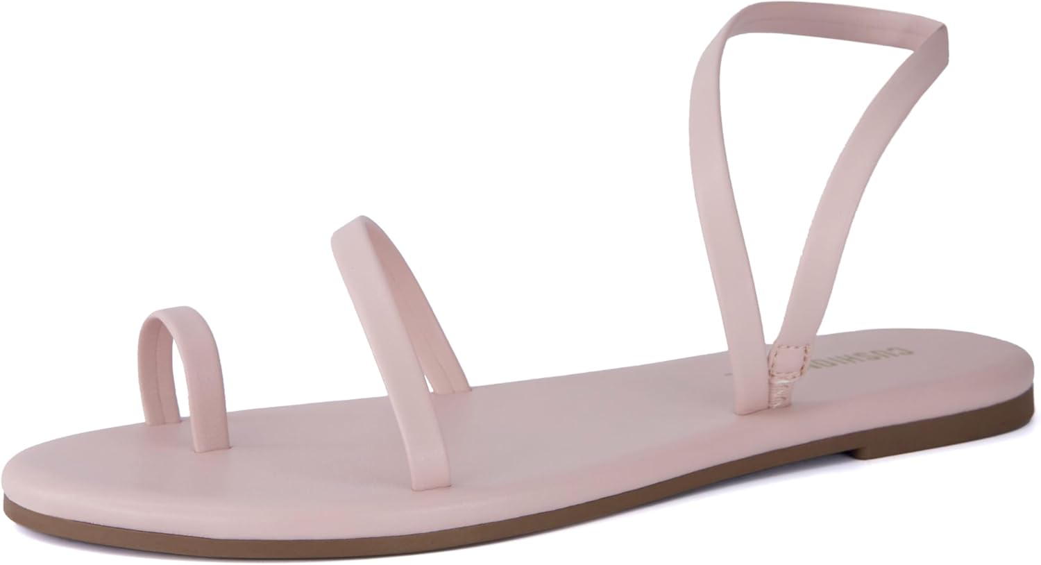 Comfortable, flat strappy sandals for women, perfect for summer.