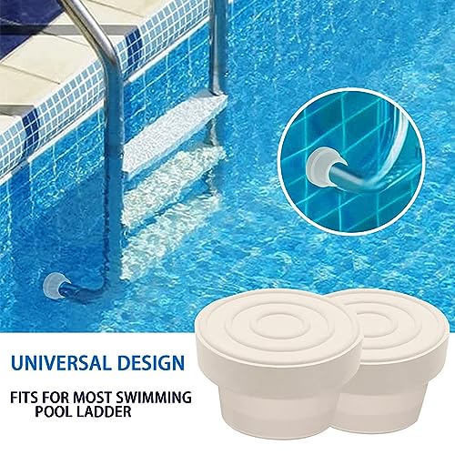 2 Pack tope de goma para escalera de piscina 1.9 pulg miniatura 5