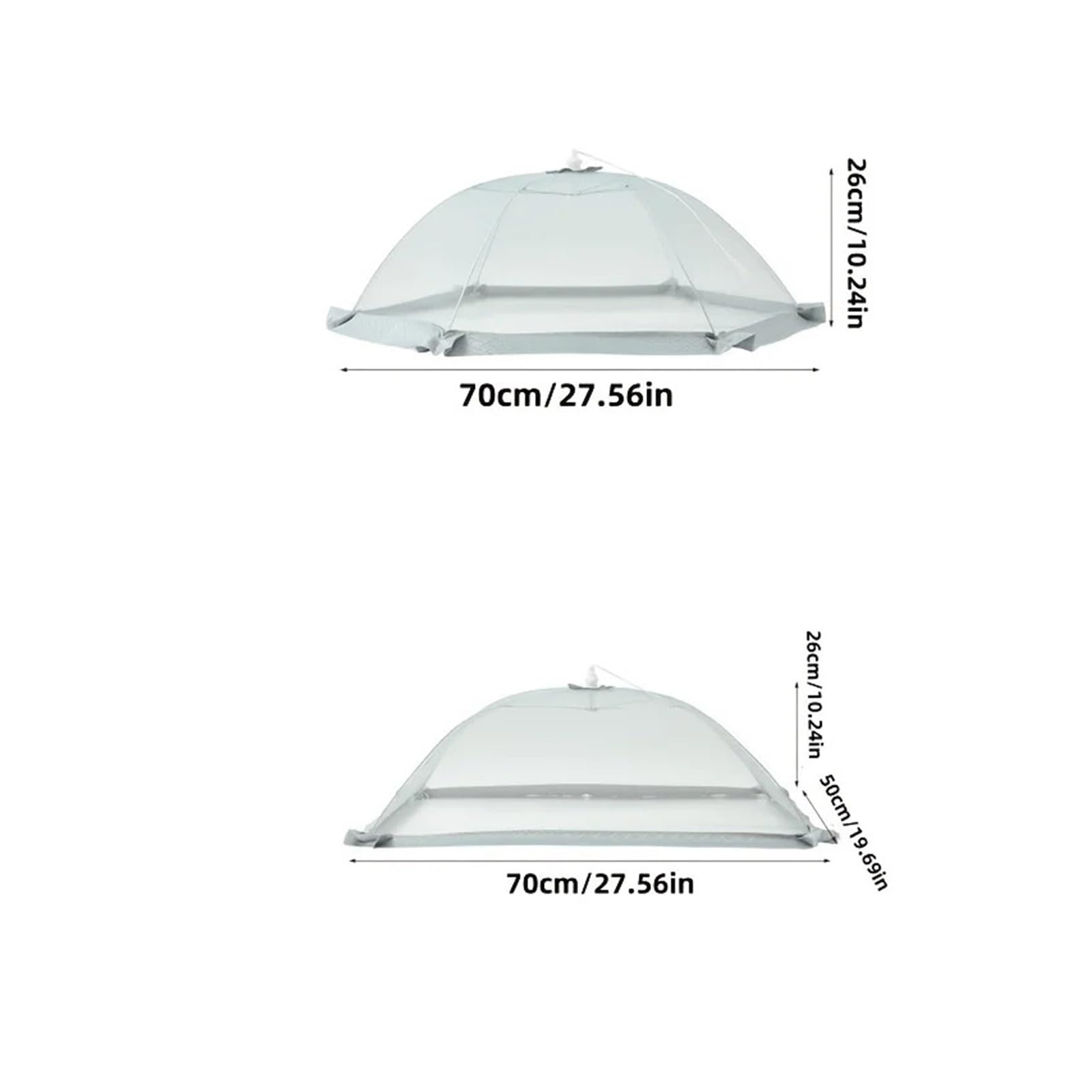Housses pour filets pop-up en maille, Tente de couverture en maille anti-moustiques marron, 1 pièce, pop-up for l'extérieur(5PCS)