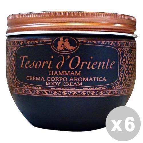 TESORI D'ORIENTE 6x Hammam 300 Ml. Körpercreme