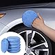 6 Stück Mikrofaser Wachs Applikatorpads Mikrofaser Applikatorpad Mit Fingertasche Mikrofasers Auto Handpolierschwamm Waschset Applikator Set für Sauberes Auto Autoglas(4.92 Zoll 12.5 cm)