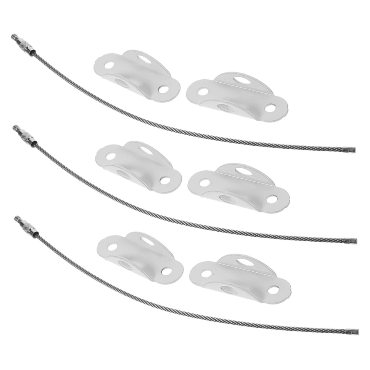 3Sets Tip Furniture Straps for Proofing Durable Wall Anchors for Bookshelves Dressers Cabinets Safety Furniture Straps Includes Screws