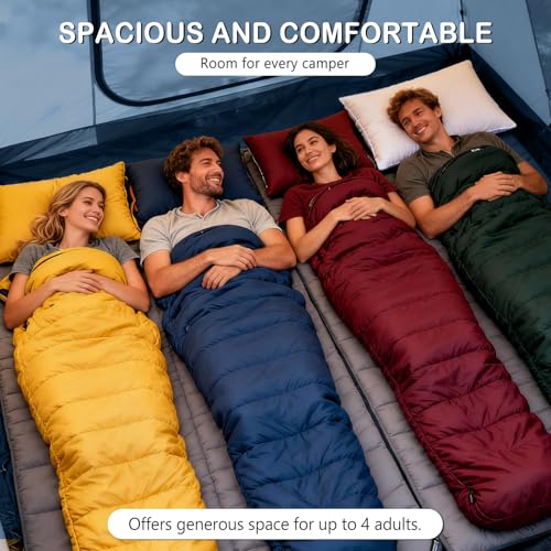 Inflatable Tents for Camping,Easy Blow Up Tent with Hand Pump,4 Seasons Waterproof Air Inflatable Camping Tent House for - Additional View