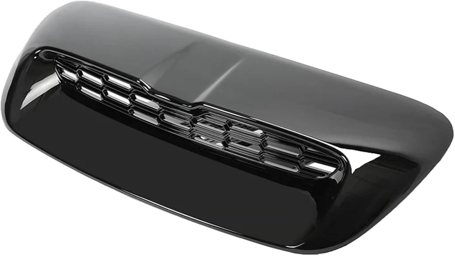 Front Air Hood Vent Scoop Trim Compatible With Mini Cooper 07-13 S R55 R56 R57 R58 Gloss Car Upper Engine Bonnet Cover
