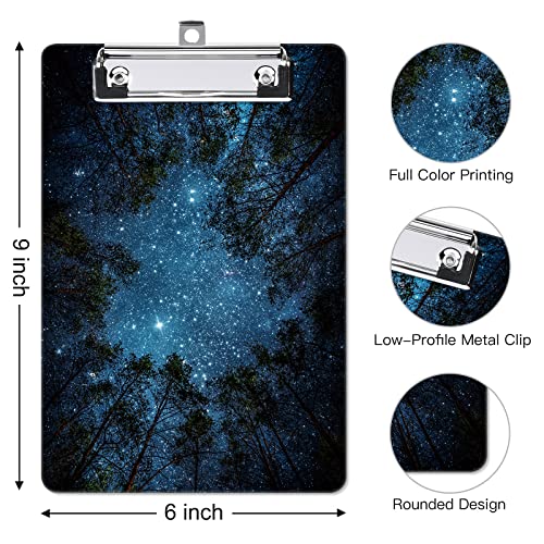 Image of Small Plastic Clipboard 6 x 9 in, Standard A5 Size Fashion Clip Board