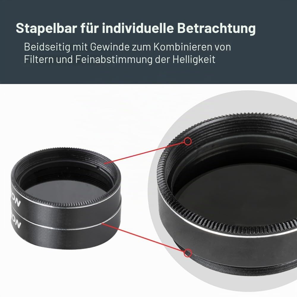 Celestron 94119-10-CGL 1.25-inch Eyepiece Filter Set (21 – Bild 6