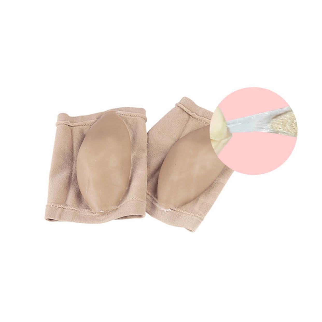 FRCOLOR Comfortable Gel Socks for Foot Care Anti-Crack Heel Socks Moisturizing Gel