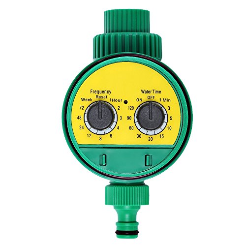 Smart Watering Timer, Electronic Hose Sprinkler Water Timer Garden Irrigation Controller Two Dial