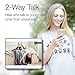 SENS8 Home Security Camera System with Alarm/Siren, 1080p Smart Wireless / 2.4G Wi-Fi Indoor Camera, No Subscription, Customized Motion Zone, Night Vision, Two-Way Audio