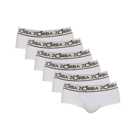 Kit 6 Cuecas Zorba Slip Comfort 674