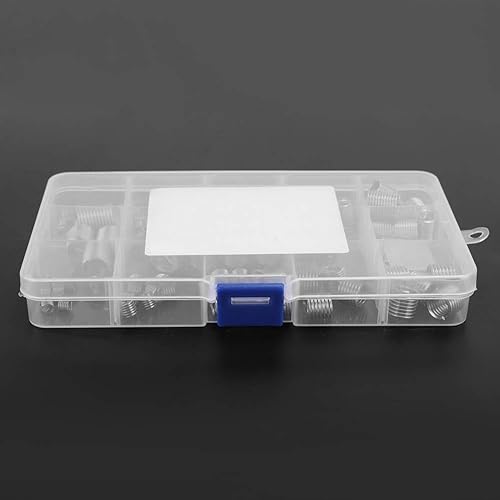 Miniatura 2 de YWBL-WH Kit surtido de tornillos de herramienta de reparación de rosca de alambre de acero inoxidable 140pcs con caja de plástico