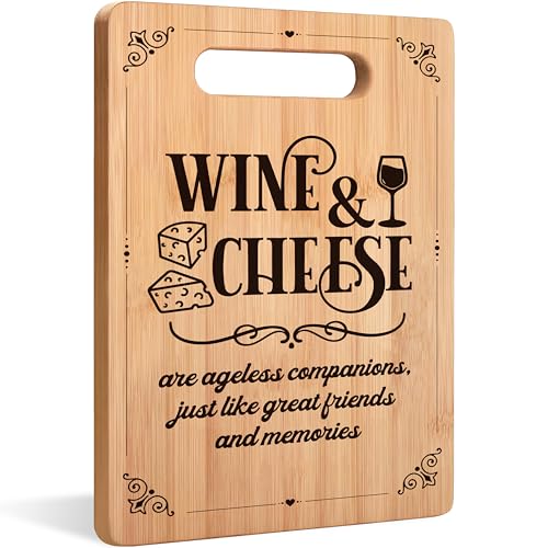 Tabla de cortar rectangular de bambú para quesos