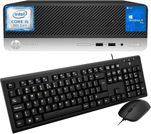 Professional Video Output: Featuring both DisplayPort and VGA outputs, this HP refurbished desktop supports high quality video output, perfect for professional presentations and multitasking with multiple monitor.