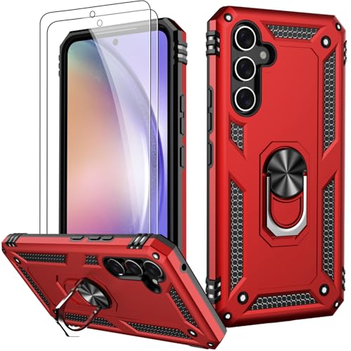 Coque Samsung A54 idéale pour les chantiers et le sport avec anneau métal