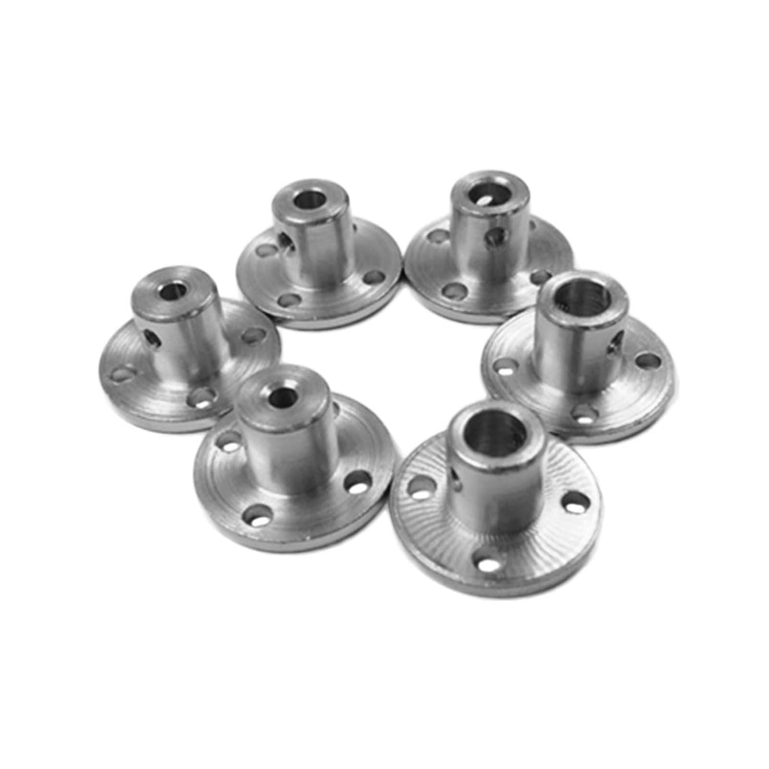 Kupplung, Flanschkupplung, starre, Kupplung Motorführung Wellenkupplung Getriebeverbinder Wellenlager(4mm)