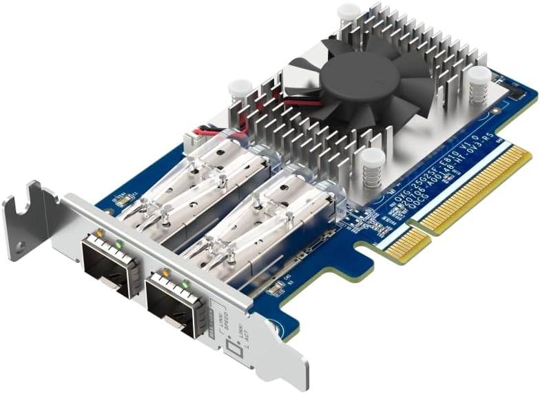 QXG-25G2SF-E810 Two Port 25GbE Network Card with FEC ensuring Reliable Data Transfer Enterprise-Level Networks