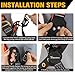 TRSMIMA Suspension Trauma Safety Straps - Trauma Relief Straps for Safety Harness Fall Protection Fall Arrest System A Pair