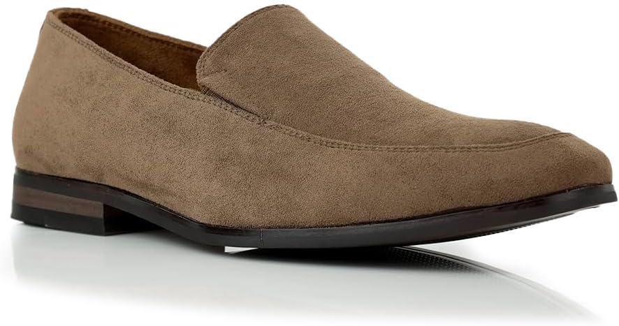 brown suede loafers mens