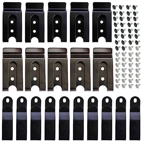 20 Pieces Metal Belt Clip Holster Sheath Belt Clip...