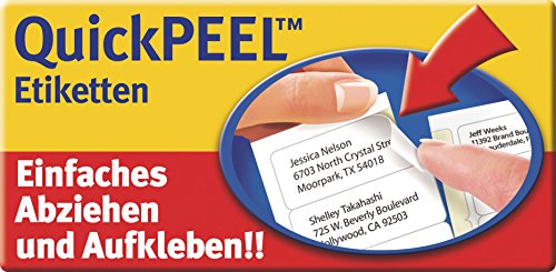 Avery L7163-250 Addressing Label Self-Adhesive Label White - 19