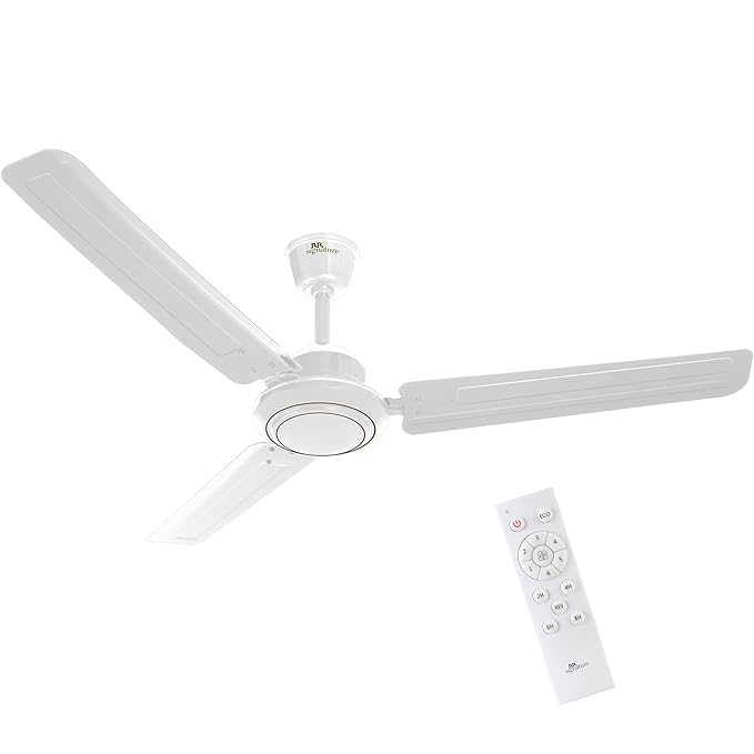 RR Josh BLDC with 2 Year Warranty BLDC Motor with Remote 1200 mm Ceiling Fan (5 Star | White | Pack of 1)