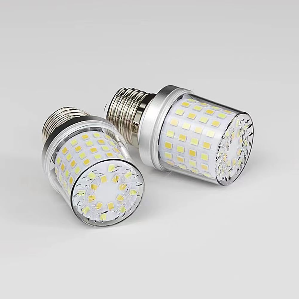 Paquete de 2/10 Bombillas Led de Maíz E27, Natural 4000 K 1600 Lm, Bombilla de Rosca E27 de 16 W Equivalente a Bombillas Incandescentes de 100 W, No Regulable, sin Parpadeo/Warm Light/10Pcs-