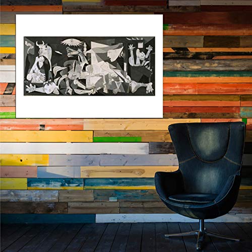 Guernica de Pablo Picasso affiche encadrée XL mate salon - 7