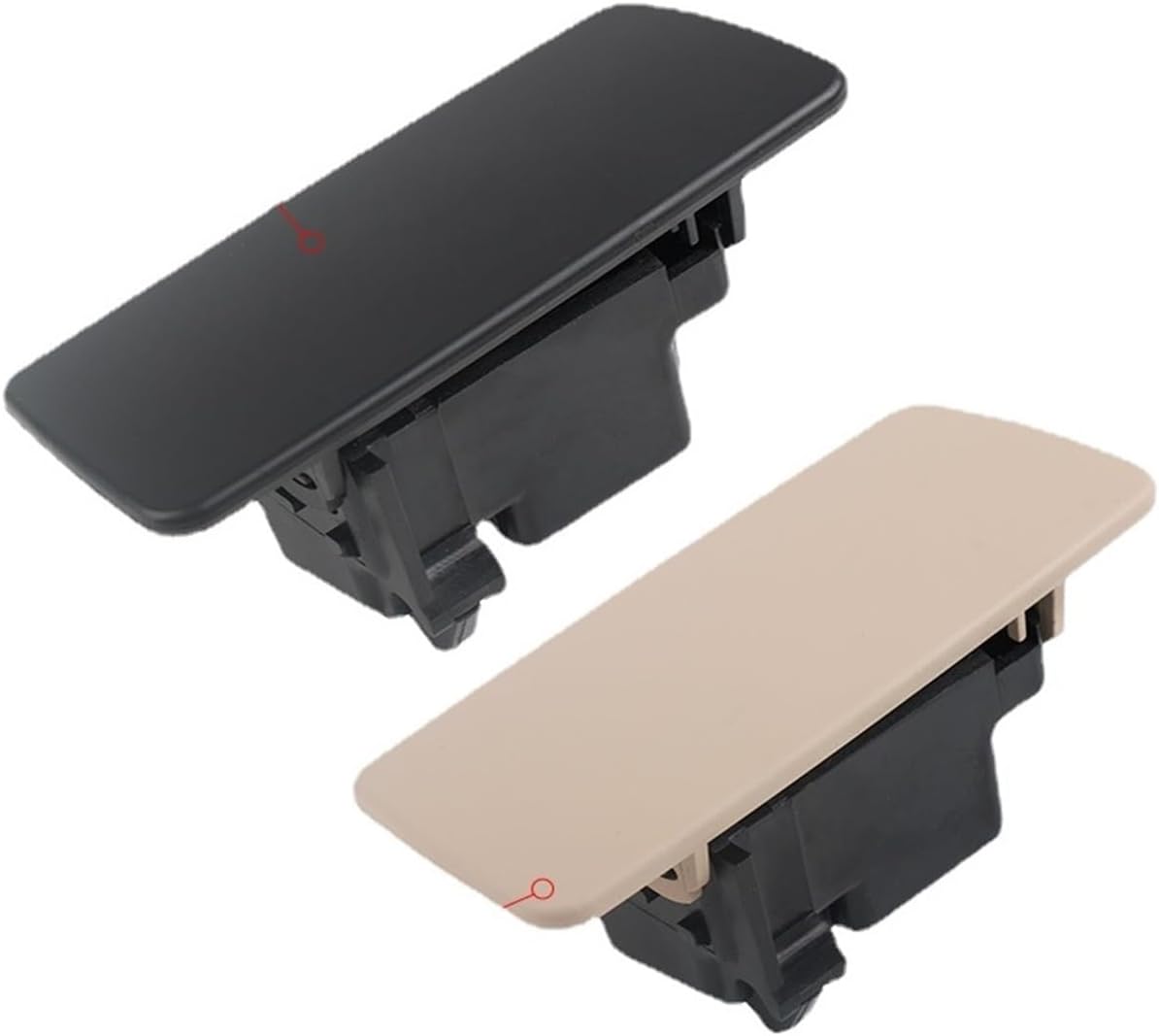 Car Glove Box Lock Latch Handle 1Pc Fit for Lavida Right Glove Box Lock Toolbox Car Buckle Handle Storage Box Handle Glove Box Switch Glove Box Switch(Beige)