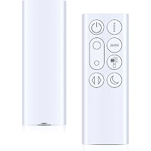 New Replacement Remote Control Compatible with Dyson TP04 TP7C Dual-Direction Air Pure Cool Purifying Tower Fan, White Part Number 969154-02