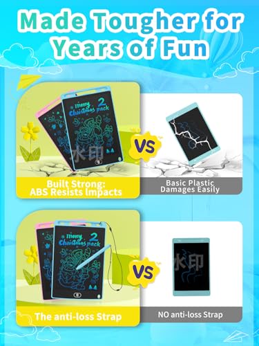 [Party Favor] 8 Pack LCD Writing Tablet for Kids, 8.5\'\' Colorful Drawing Tablet, Toddler Drawing Pads, Drawing Toys for Ages 3 4 5 6 7 8, Christmas Birthday Gifts for Girls & Boys - Thumbnail 4