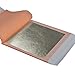 BARNABAS BLATTGOLD Gold Leaf - 12K Real Gold [25 Sheets, 3.4 inches] - Transfer Patent for Painting, Arts and Crafts