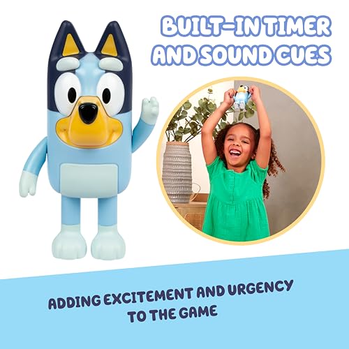 image for Bluey Game Hide and Seek Figure, Articulated, Musical Kids Figurines w