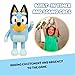 Bluey Game Hide and Seek Figure, Articulated, Musical Kids Figurines with Dance Mode, Interactive Play Toddler Figurine Toys for Ages 3+