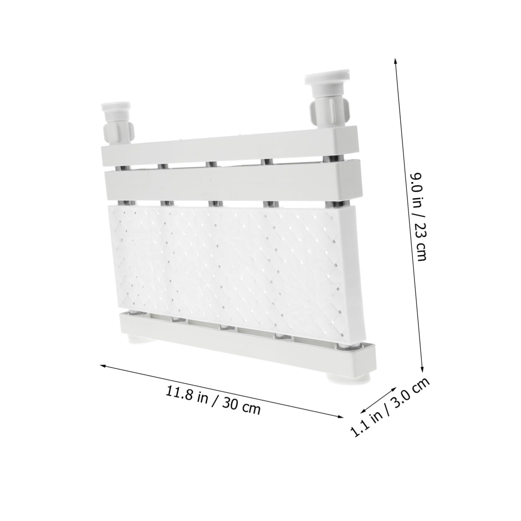 BUGUUYO Expandable Closet Shelf Dividers Separator T-type Screws for Easy Assembly