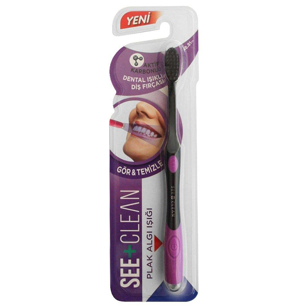 See+ Clean Dental Işıklı Diş Fırçası Pembe