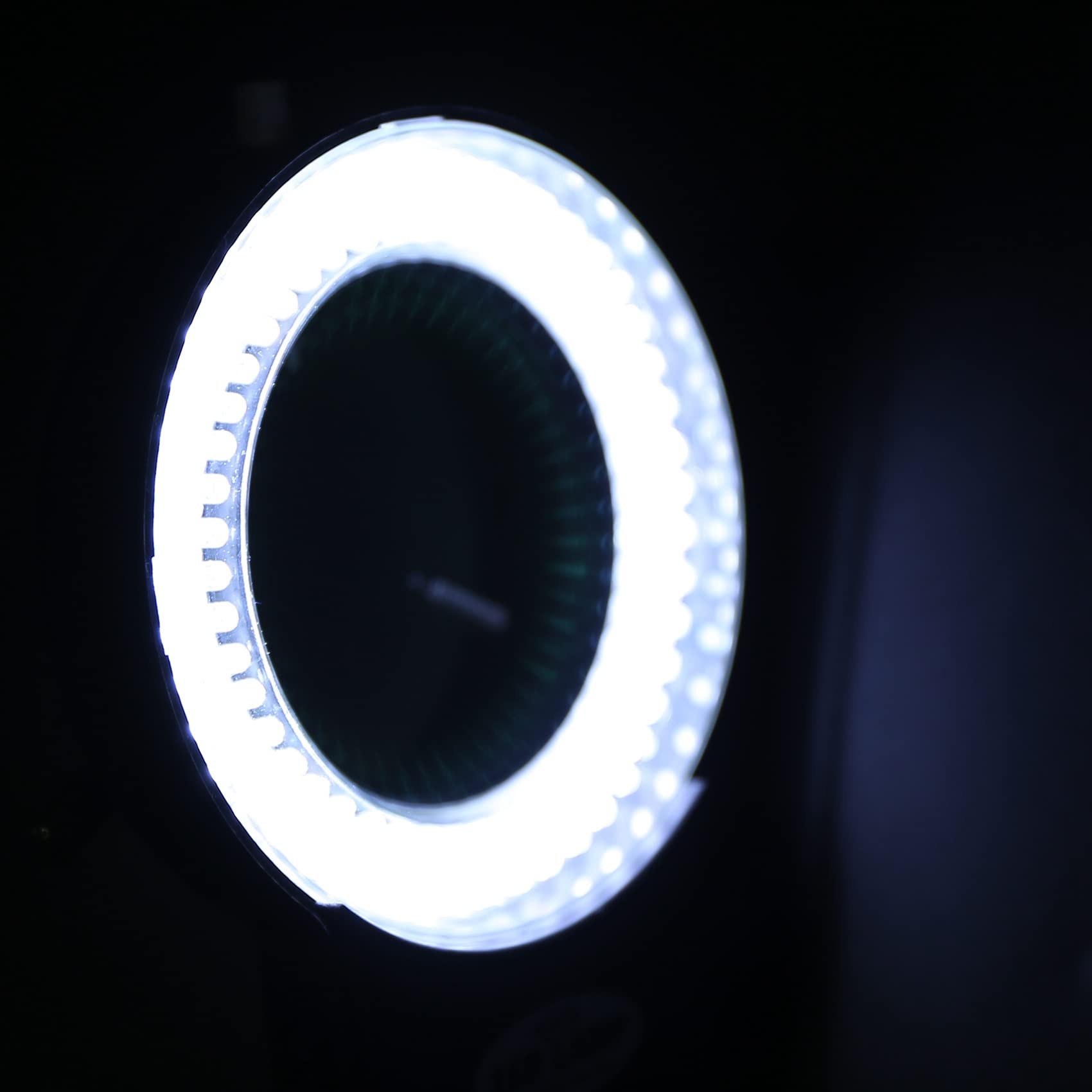 144 LED microscopio anillo de luz 0-100% ajustable lámpara para microscope anillo iluminación