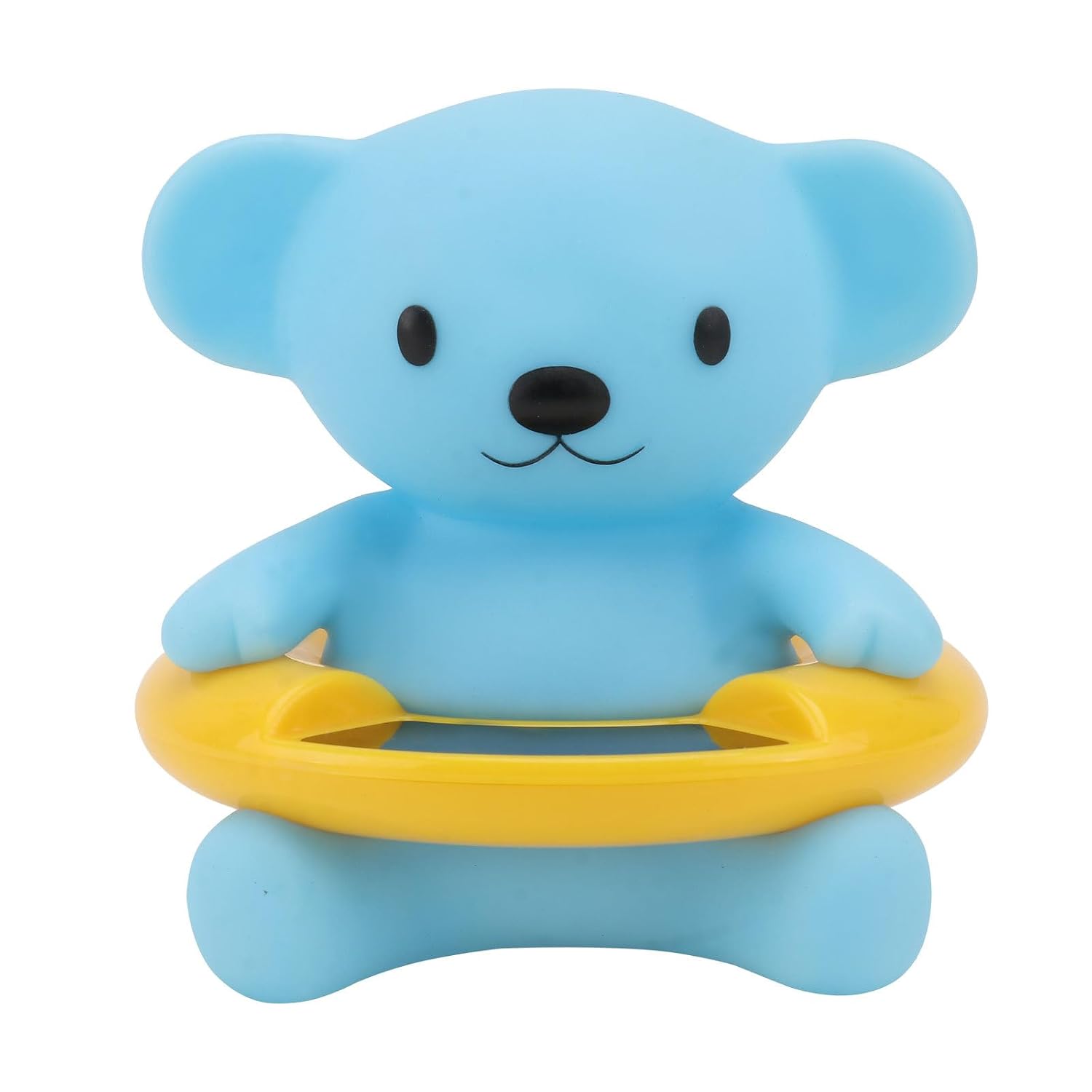 Bear Shaped Bath Thermometer for Newborns, Cute Water Temperature Gauge with Floating Design, Safe Bath Tub Thermometer for Shower,
