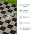 Garvee Waterproof Outdoor Rug 5x8, Checkered Foldable Plastic Straw Patio Camping Rug, Outdoor RV Carpet for Deck Camper Porch Balcony Backyard Picnic Beach Black and Brown