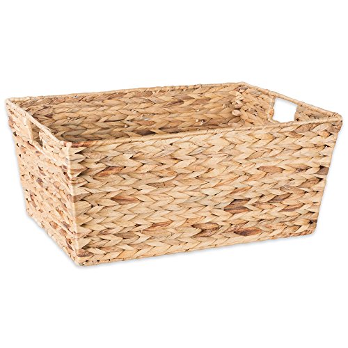 DII Hyacinth Collection Storage Baskets, Large Set, Assorted Sizes, Natural, 5 Piece by DII - Image 3